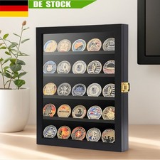 Münzvitrine Wandhalterung