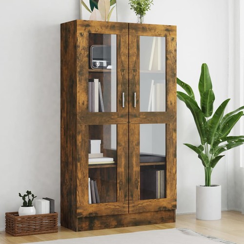 Vitrinenschrank räuchereiche - vitrinenschrank,