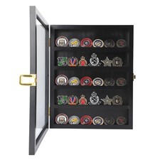 Münzvitrine Wandhalterung